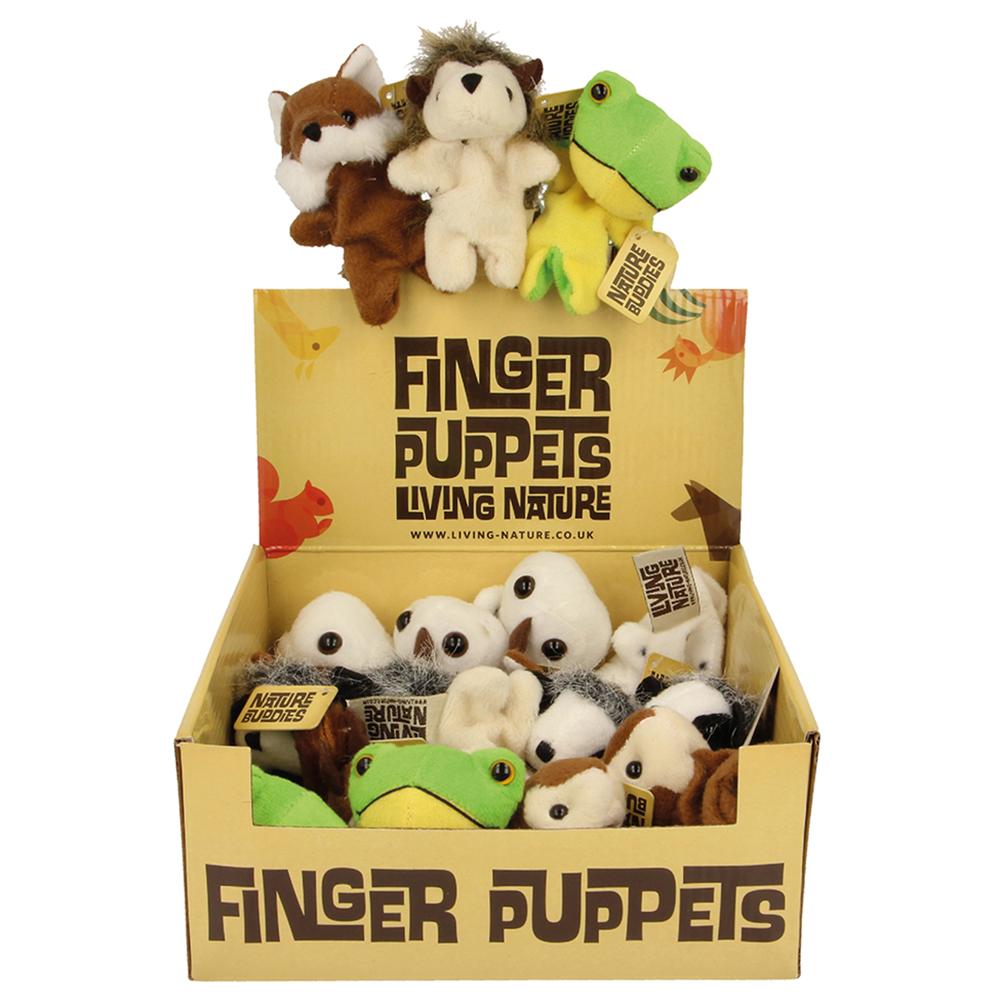 Living Nature - Wildlife Finger Puppet 1pc - Style May Vary