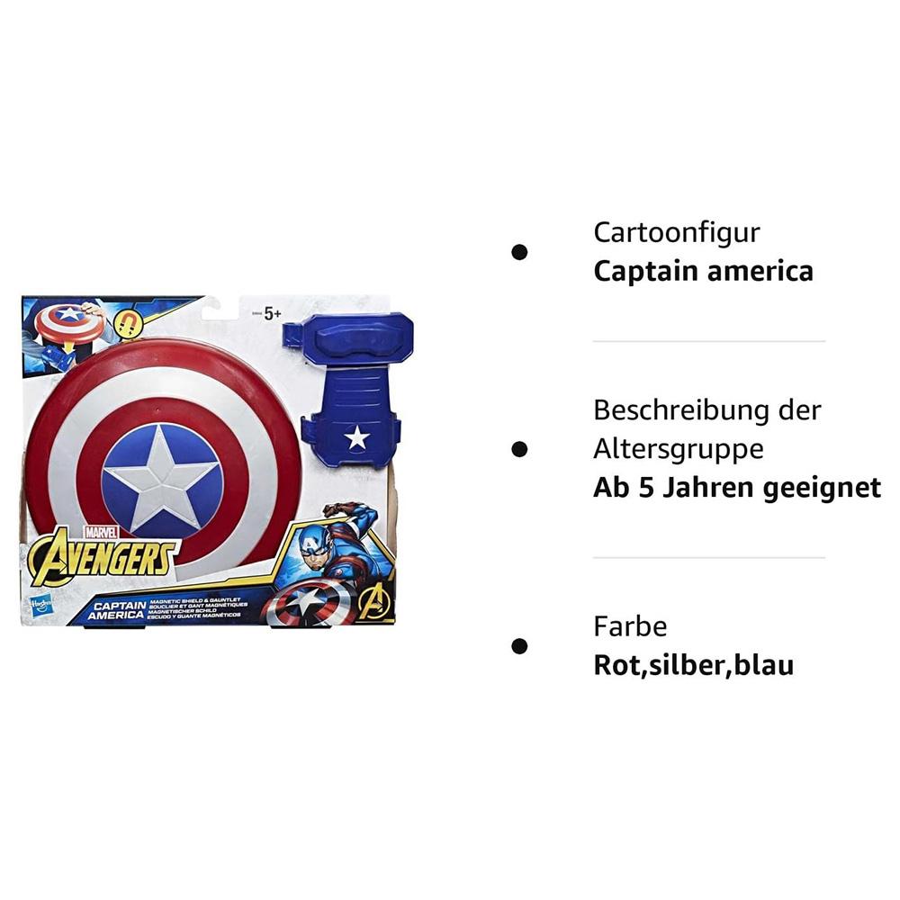 Hasbro Gaming - Avengers Captain America Magnetic Shield And Gauntlet