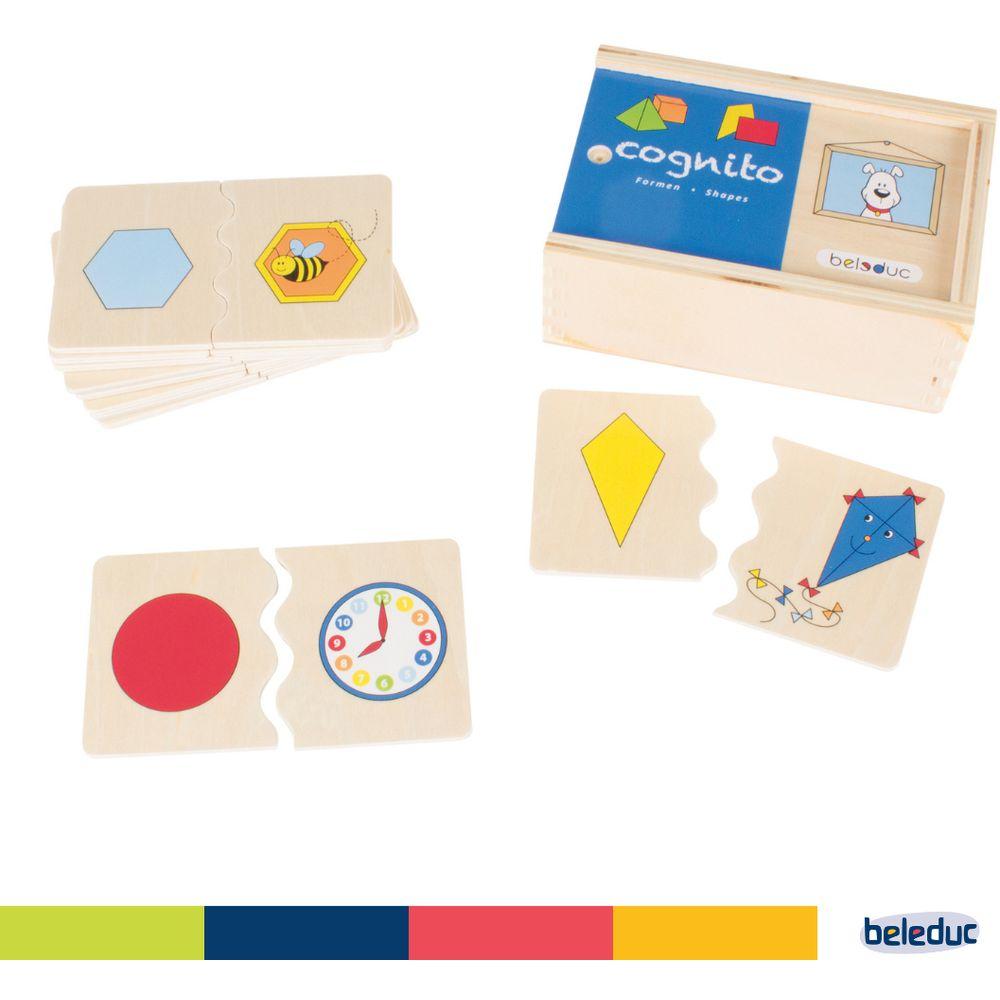 Beleduc - Cognito Matching Puzzle - Shapes