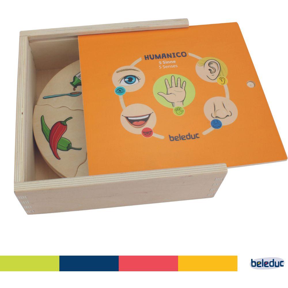 Beleduc - Humanico Matching Puzzle - 5 Senses