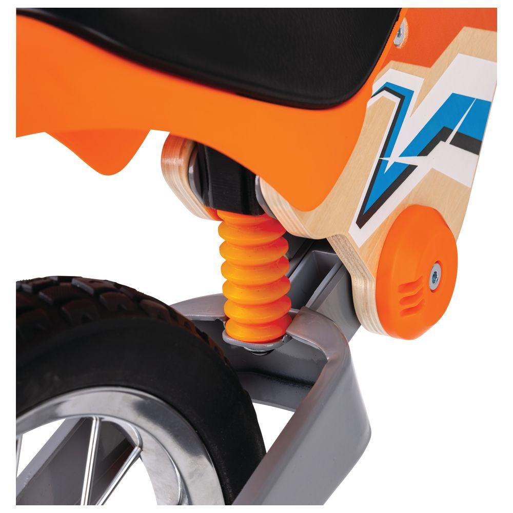 Hape - Off Road Balance Bike w/ Rider Gloves - Orange