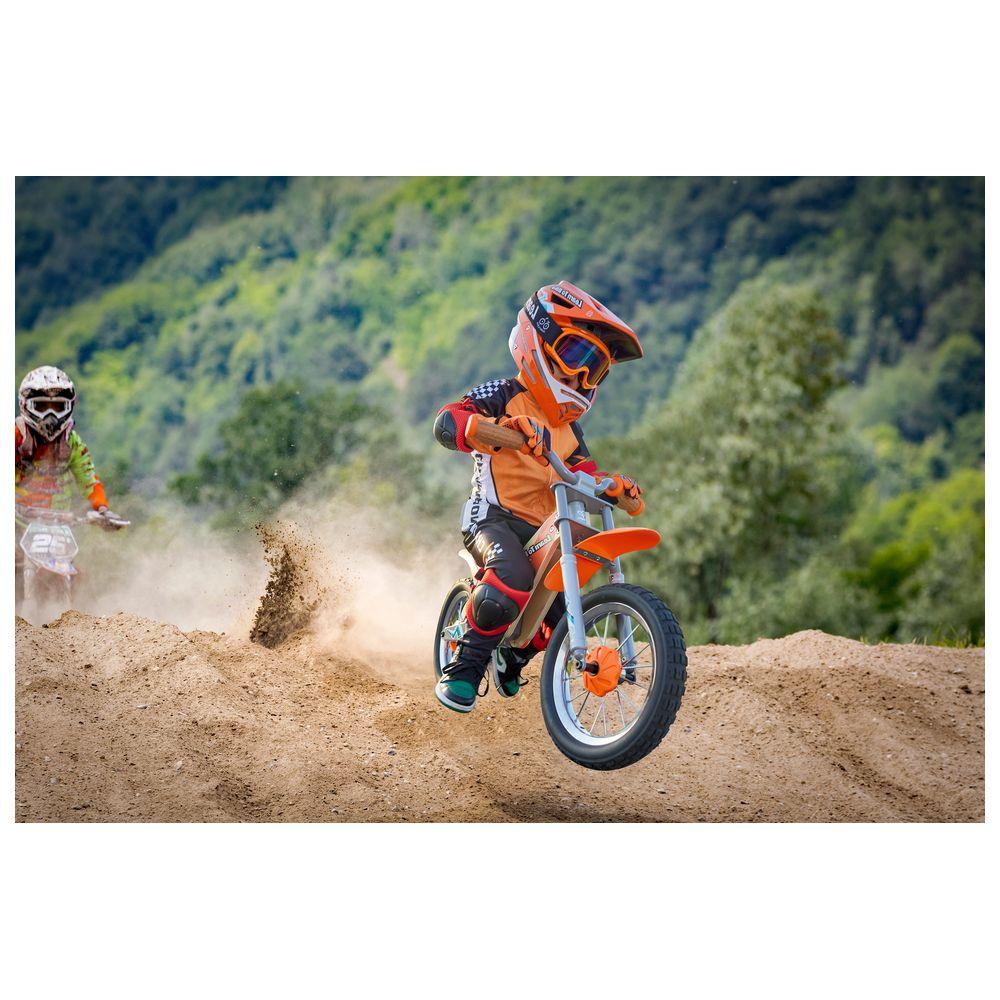 Hape - Off Road Balance Bike w/ Rider Gloves - Orange