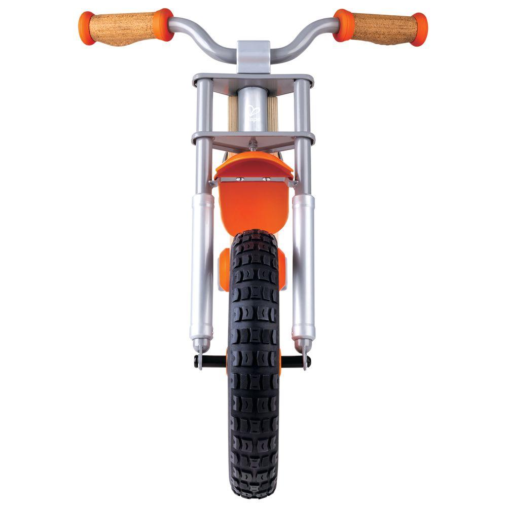 Hape - Off Road Balance Bike w/ Rider Gloves - Orange