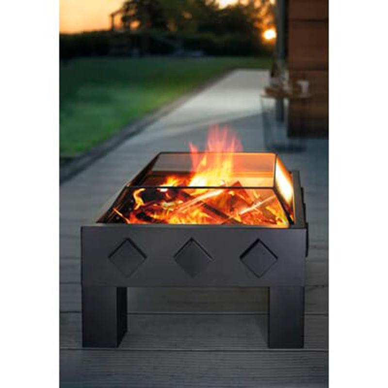 Bad Axe - The Spark Firepit - Black