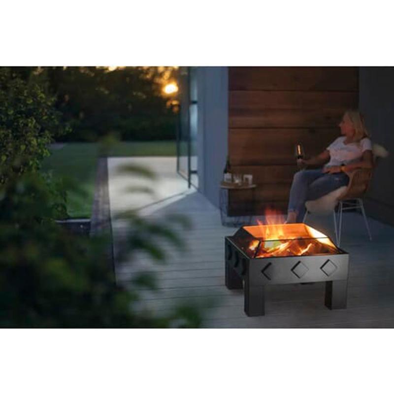 Bad Axe - The Spark Firepit - Black