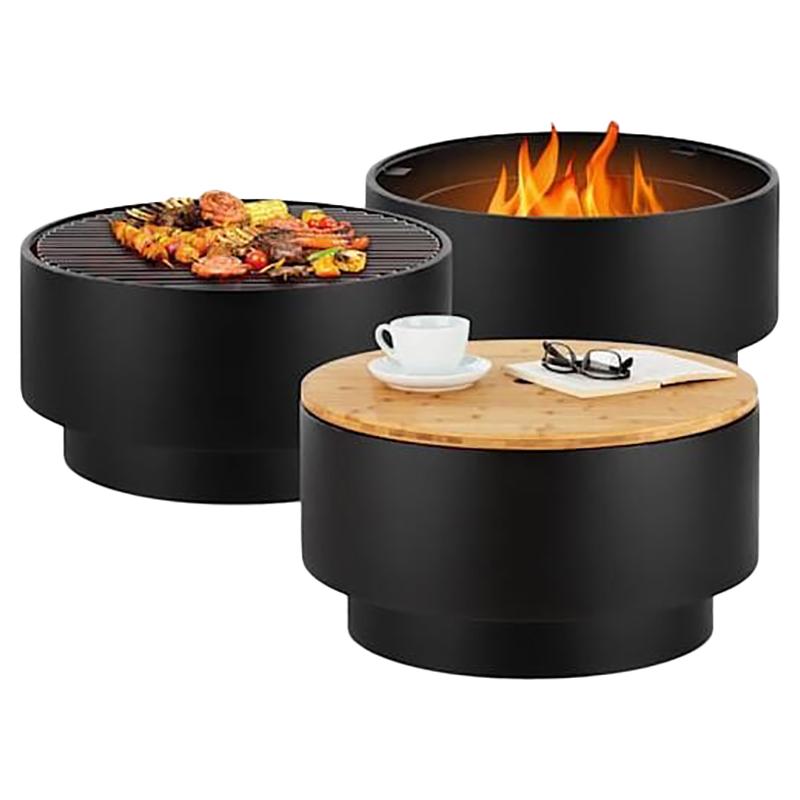 Bad Axe - Roundtable Firepit - Black