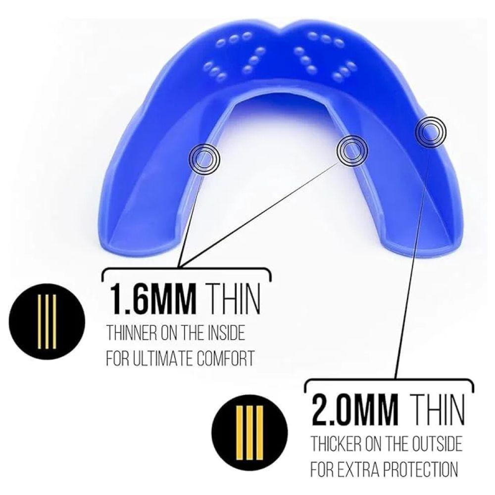 Sisu - 3D Adult Oral Care Mouthguard - Royal Blue - 2 mm