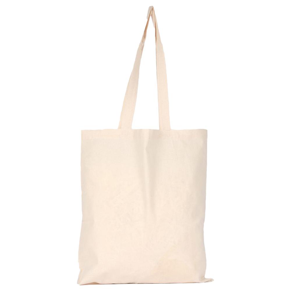 BYFT - Natural Cotton Flat Tote Bag - Beach Vibes