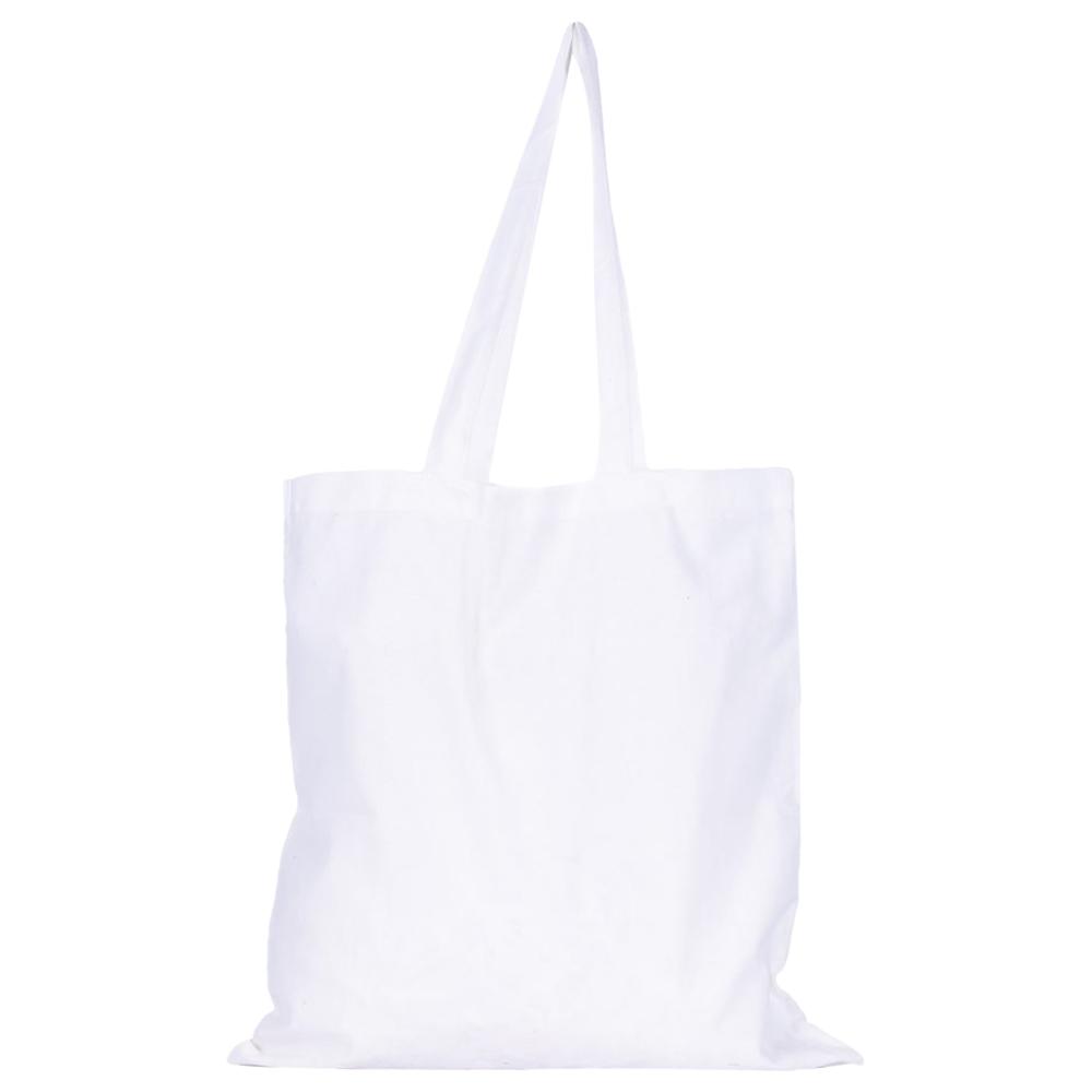 BYFT - Cotton Flat Tote Bag - White