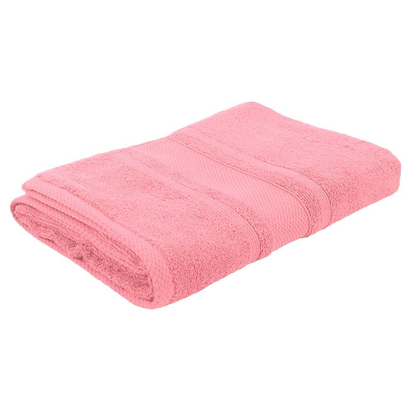 BYFT - Home Castle Premium Bath Sheet - Pink - 90 x 180cm