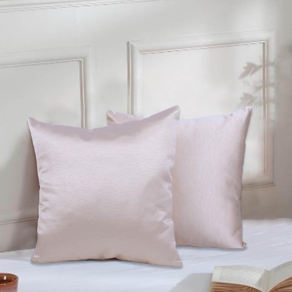 BYFT - Decorative Cushion Cover - Coral Pink - 2pcs