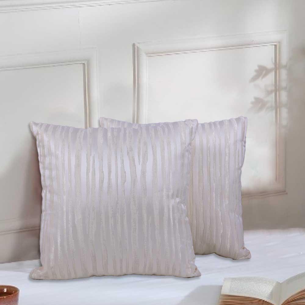 BYFT - Bianca Decorative Cushion Cover - Cream - 2pcs