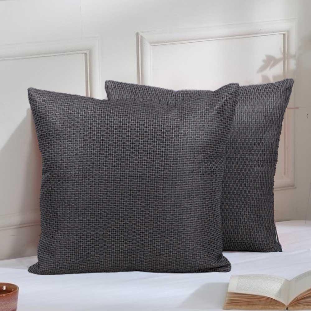 BYFT - Adelina Decorative Cushion And Cover - Grey - 2pcs