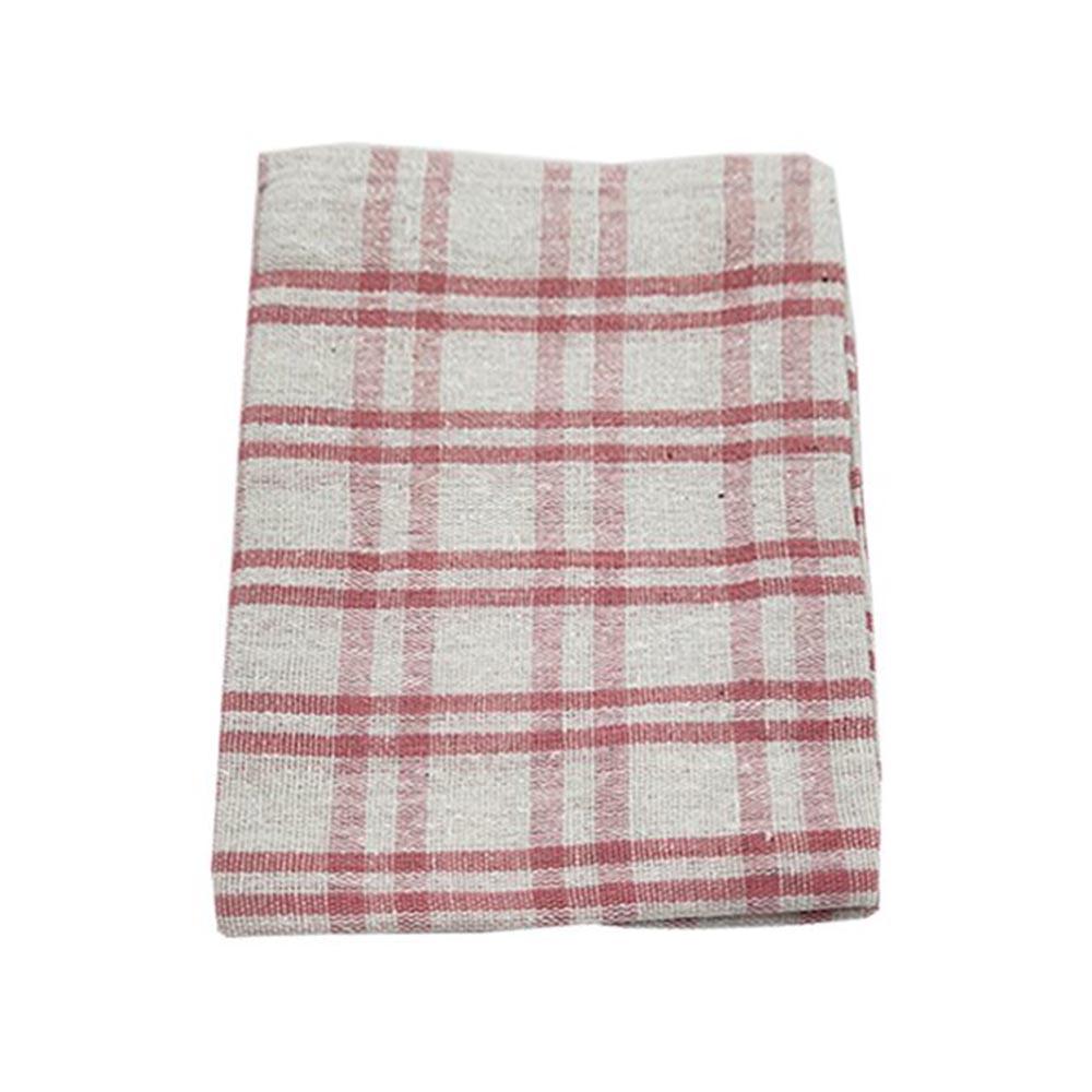 BYFT - Orchard Multi Checkered Tea Towel - Pink/White - 4pcs