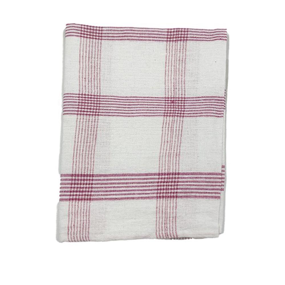 BYFT - Orchard Multi Checkered Tea Towel - Pink/Blue - 6pcs