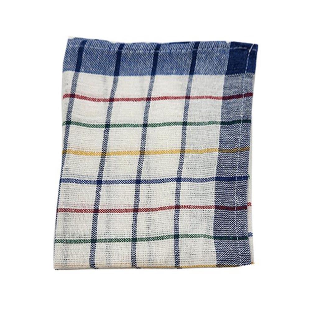 BYFT - Orchard Multi Checkered Tea Towel - Blue/Red - 3pcs