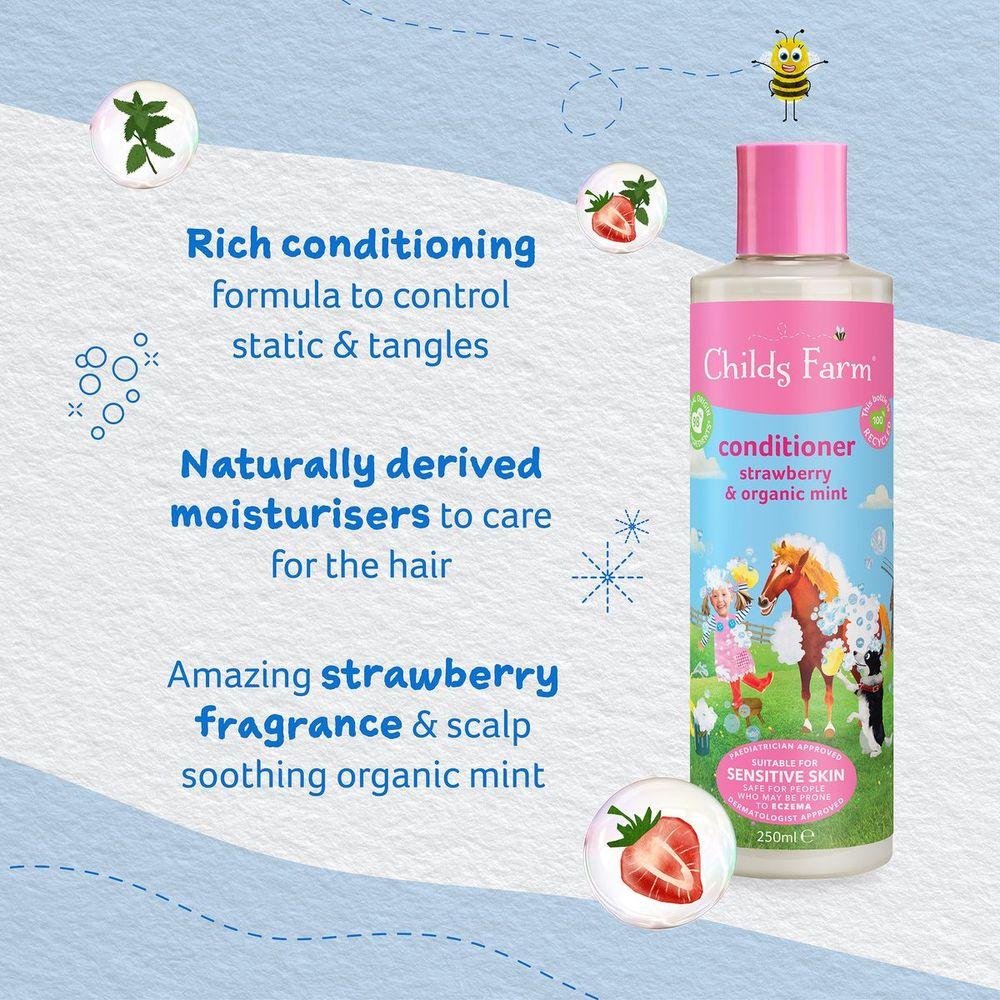 Childs Farm - Conditioner Strawberry & Organic Mint - 250Ml