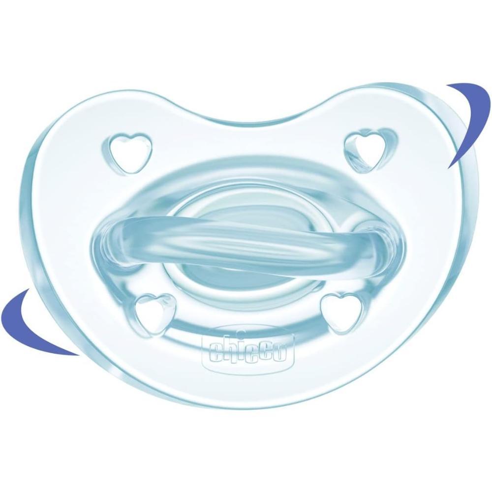 Chicco - Silicone Physio Soft Soother 16-36M - Clear