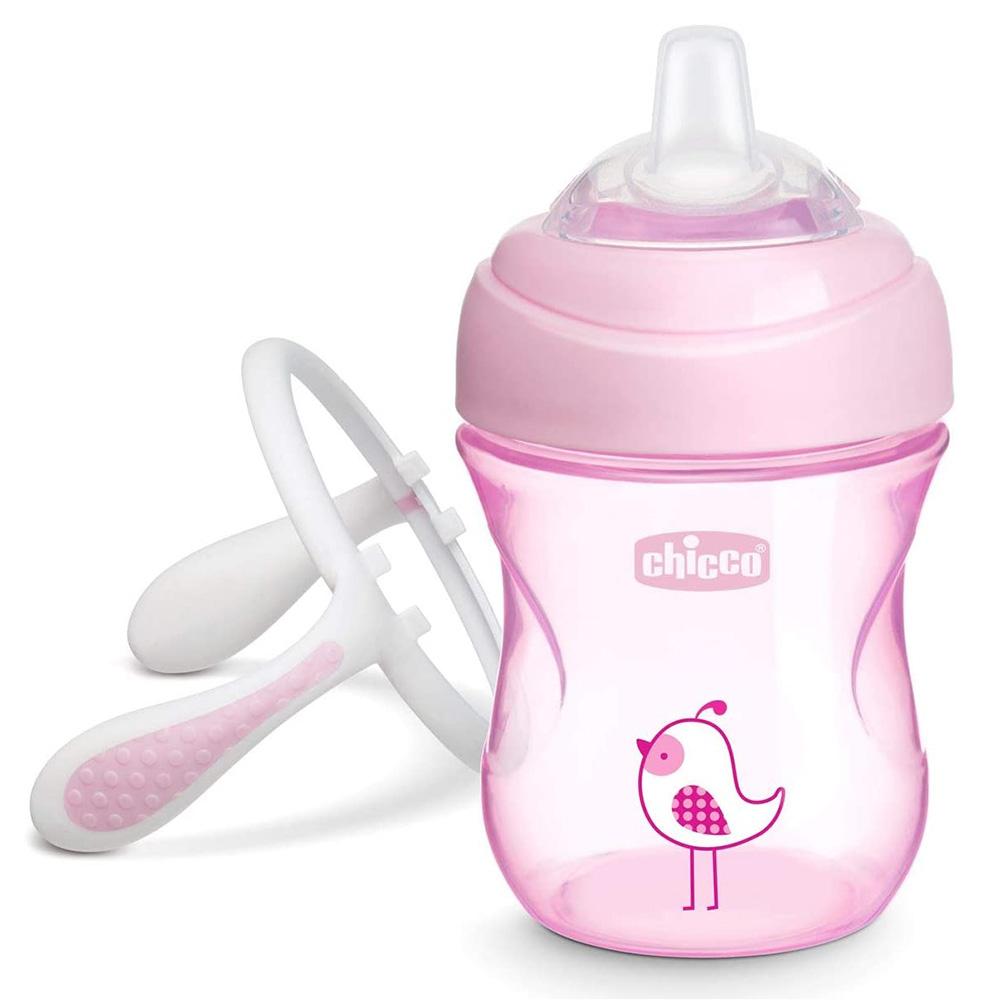 Chicco - Transition Cup 4m+ 200ml - Pink