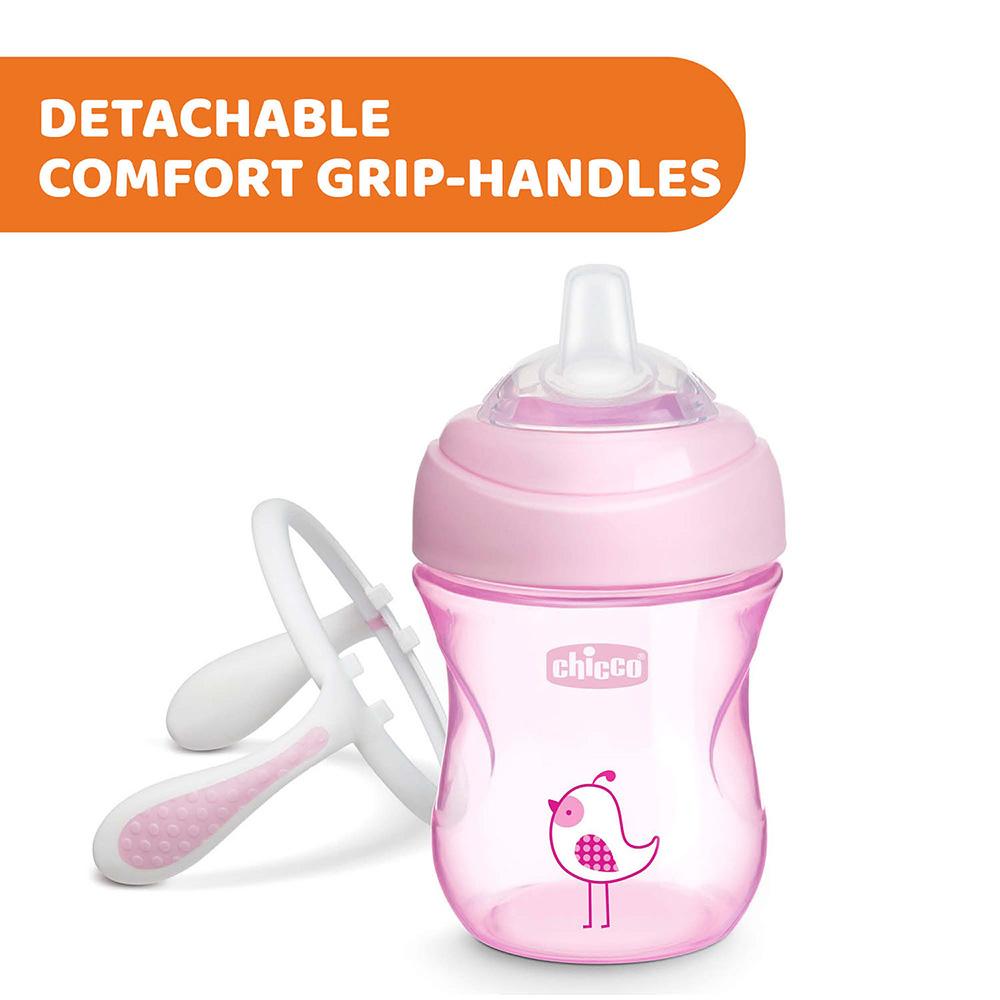 Chicco - Transition Cup 4m+ 200ml - Pink