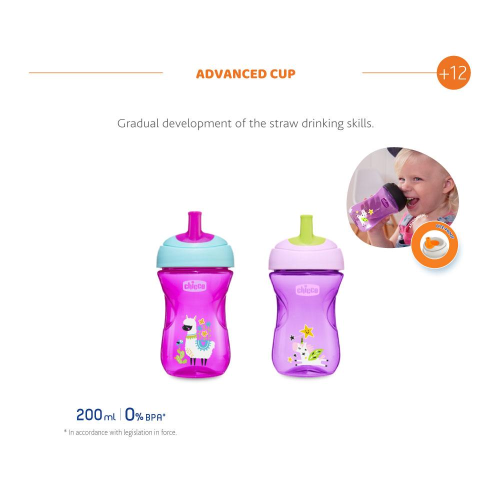 Chicco - Advanced Cup 12M+ 1pc - Assorted