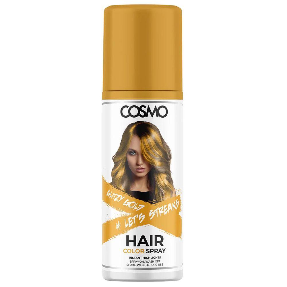 Cosmo - Hair Color Spray - Glitzy Gold - 100ml