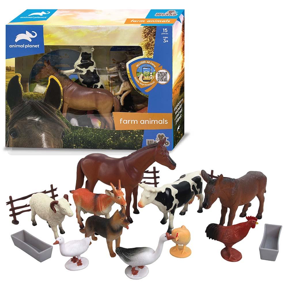 Wenno - Farm Animals Play Set - 15pcs