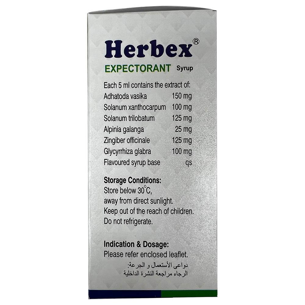 Unilab - Herbex Expectorant Syrup - 200 ml