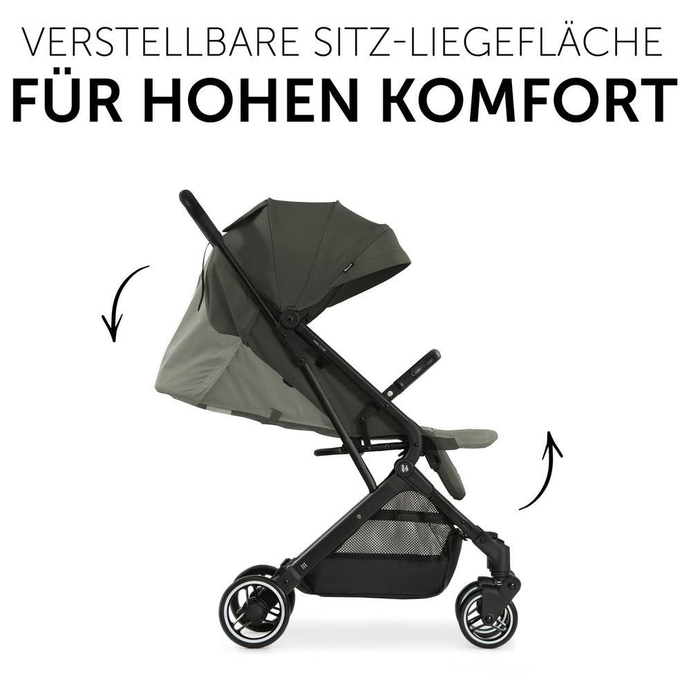 Hauck - Compact Travel N Care Foldable Buggy Stroller - Dark Olive