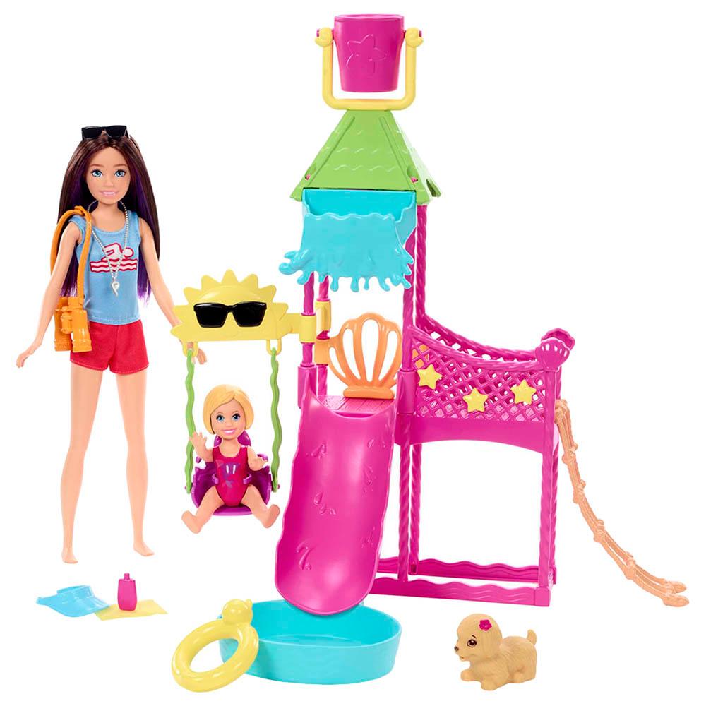 Mattel Games - Barbie Skipper First Jobs Waterpark Playset