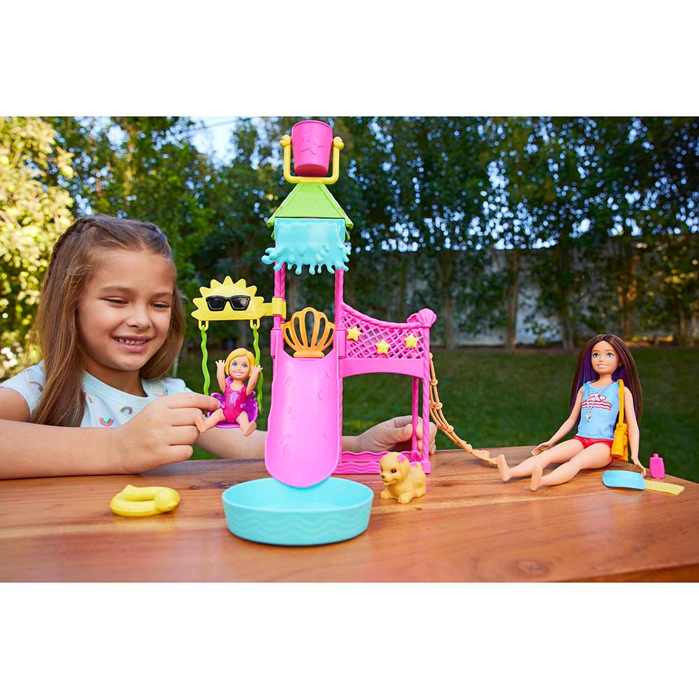 Mattel Games - Barbie Skipper First Jobs Waterpark Playset