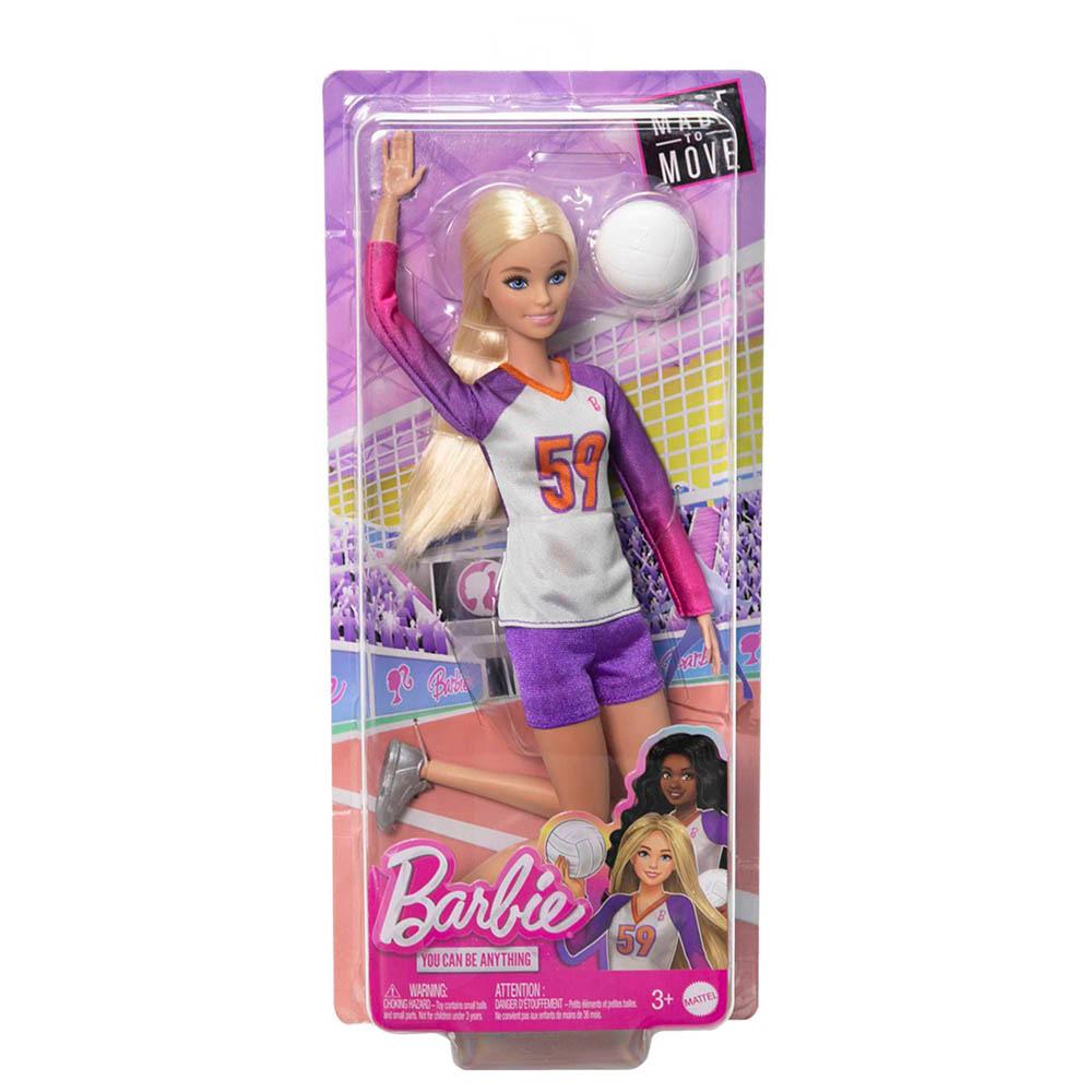 Mattel Games - Barbie Articulated Sports Doll - Volleyball