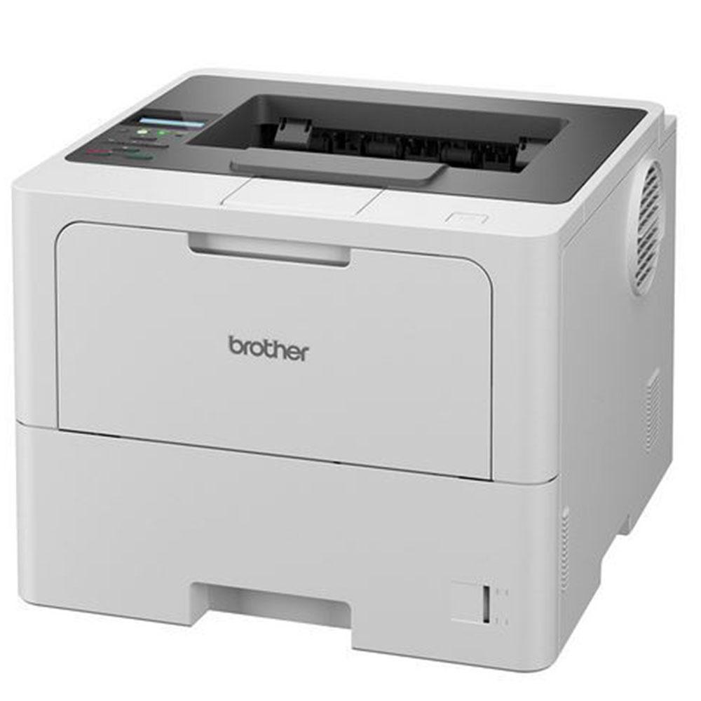 Brother - HL-L6210DW Mono Laser Printer - White