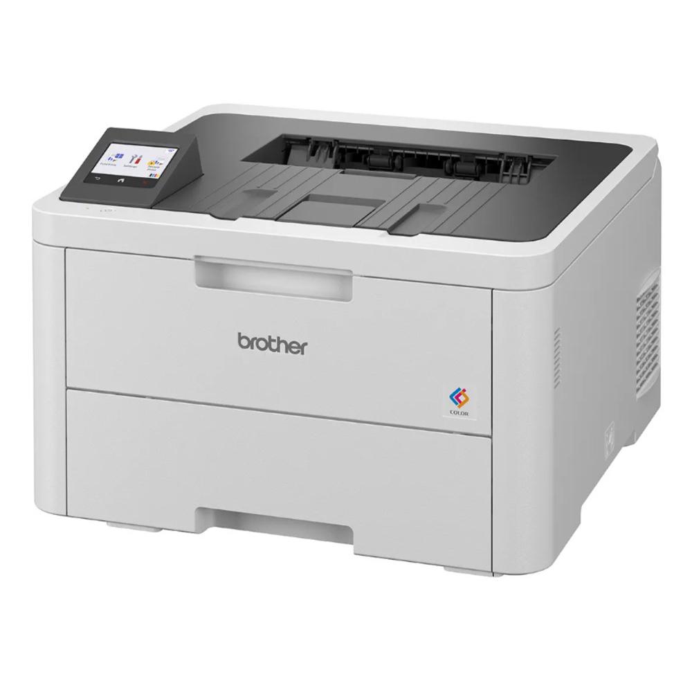 Brother - Compact Wireless Colour Laser LED Printer - White