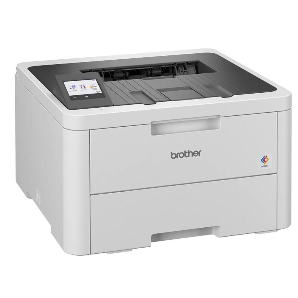 Brother - Compact Wireless Colour Laser LED Printer - White