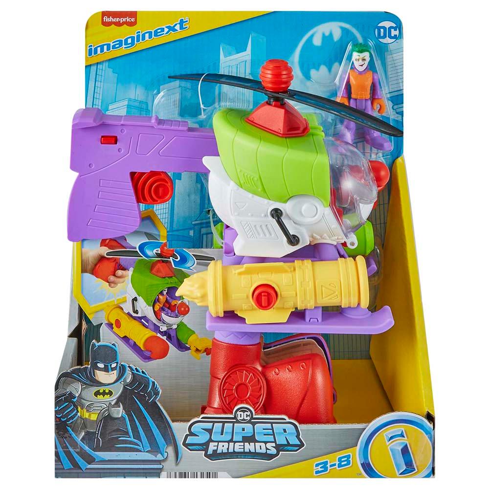 Mattel Games - Imaginext Dc Super Friends The Joker Robo Copter