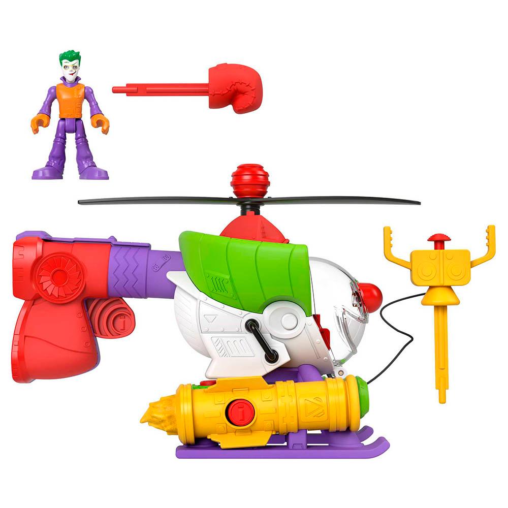 Mattel Games - Imaginext Dc Super Friends The Joker Robo Copter