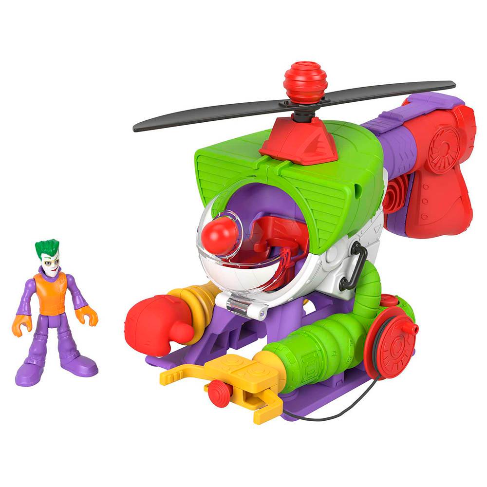 Mattel Games - Imaginext Dc Super Friends The Joker Robo Copter