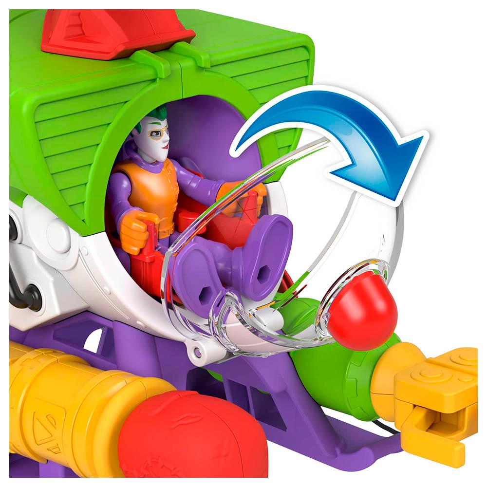 Mattel Games - Imaginext Dc Super Friends The Joker Robo Copter