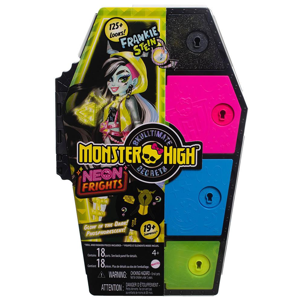 Monster High - Neon Frights Series Doll And Fashion Set - Frankie