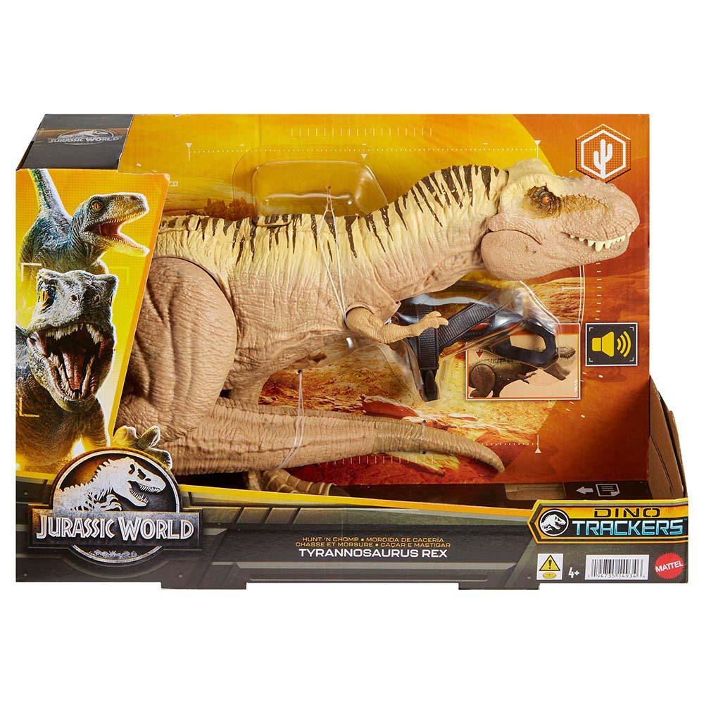 Mattel Games - Jurassic World New Feature T Rex Figure - Beige