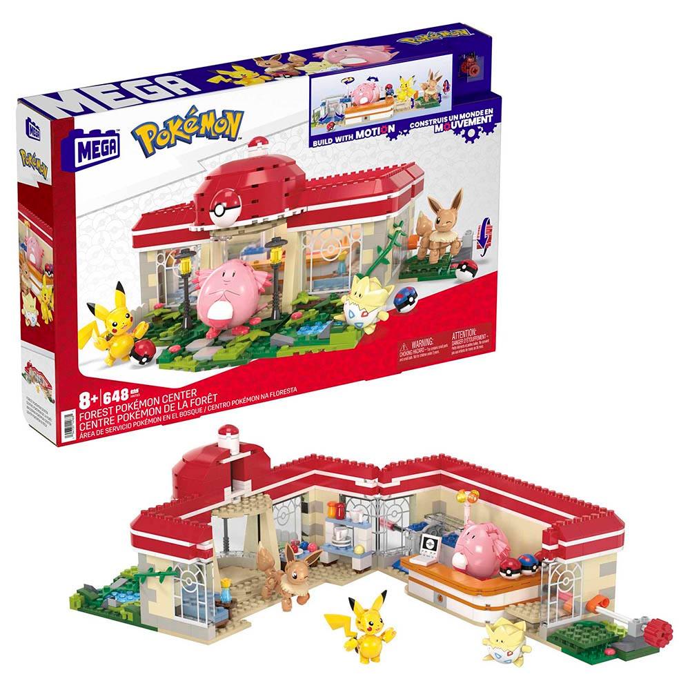 Mattel Games - Mega Pokemon Center Playset - 648pcs