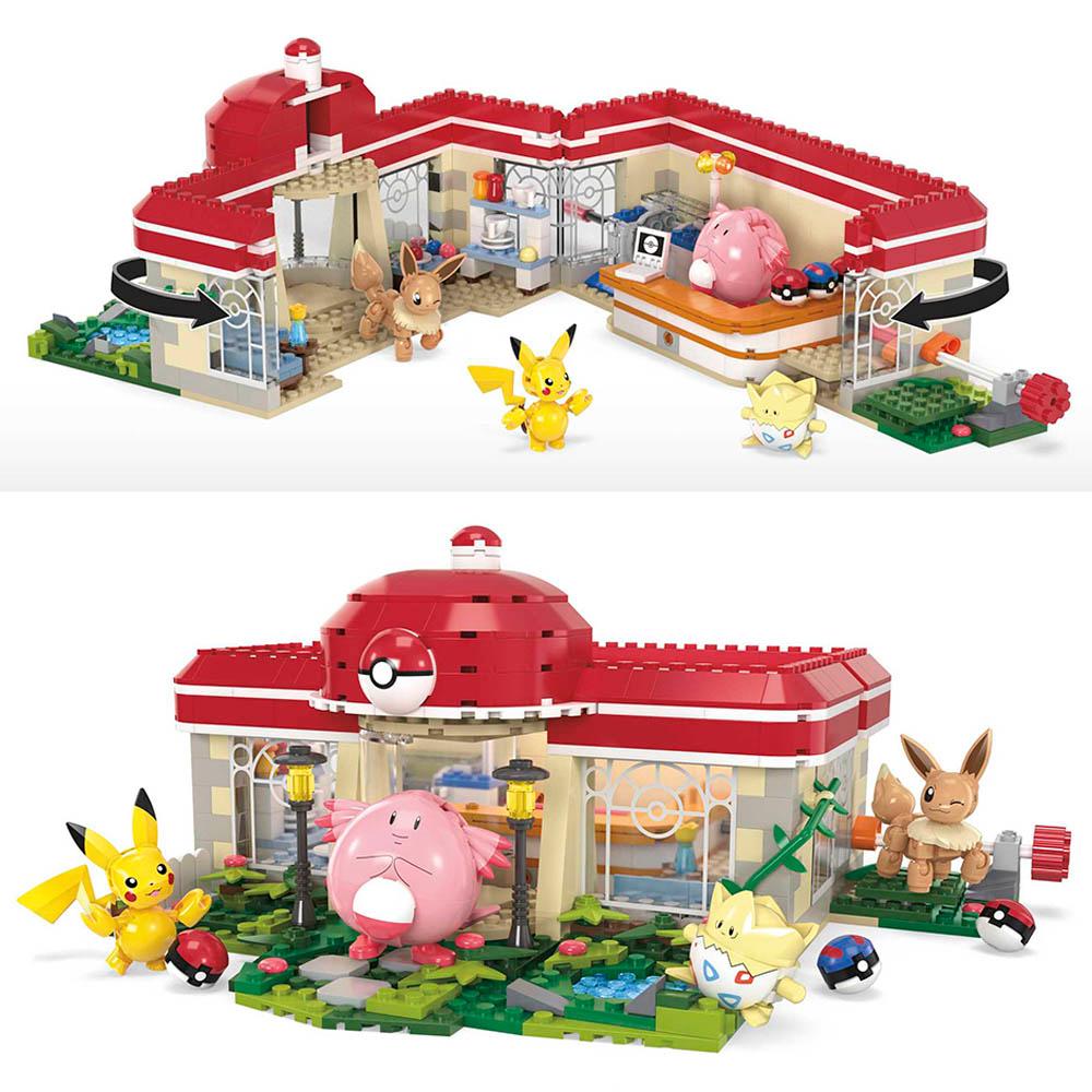 Mattel Games - Mega Pokemon Center Playset - 648pcs