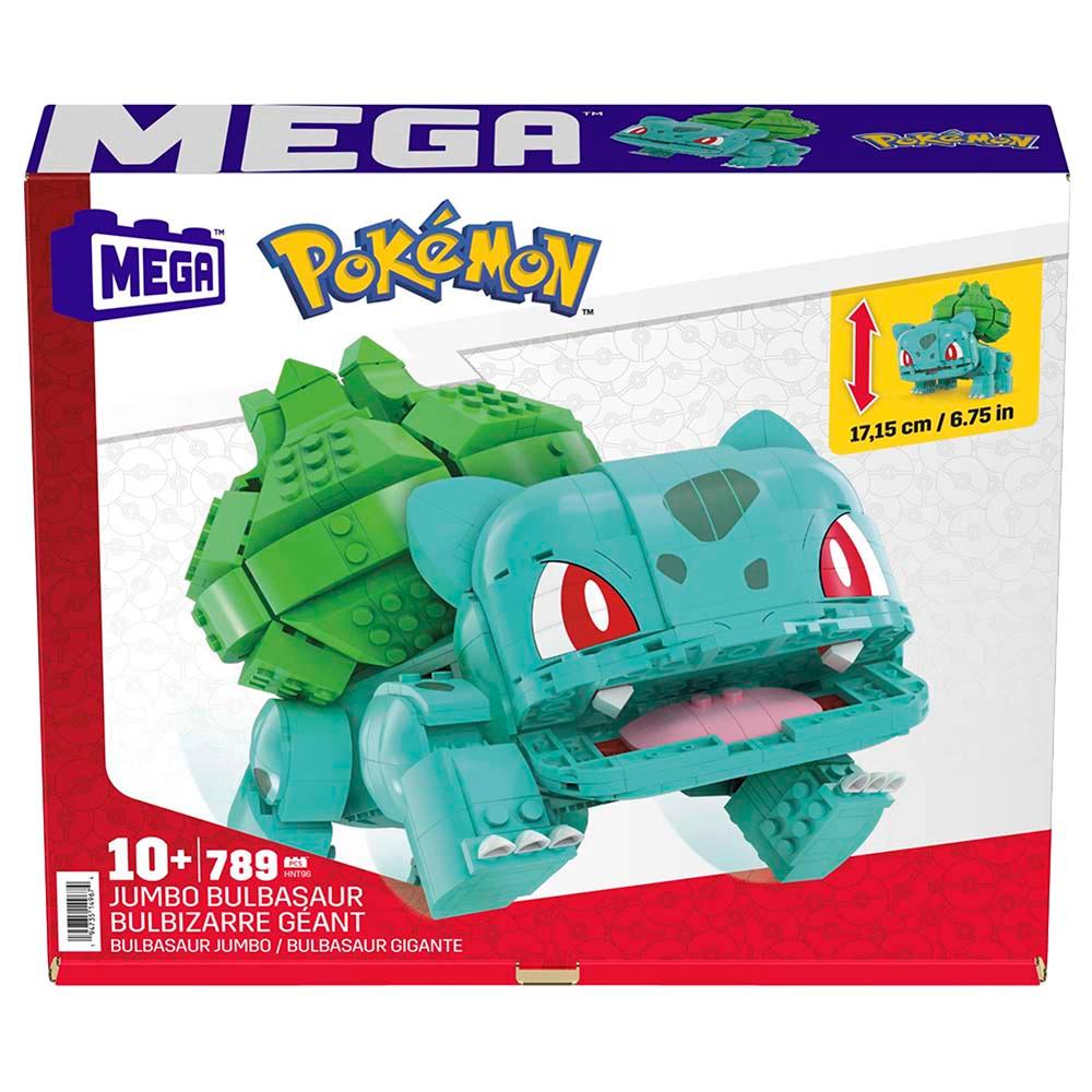 Mattel Games - Mega Pokemon Playset - Jumbo Bulbasaur - 789pcs