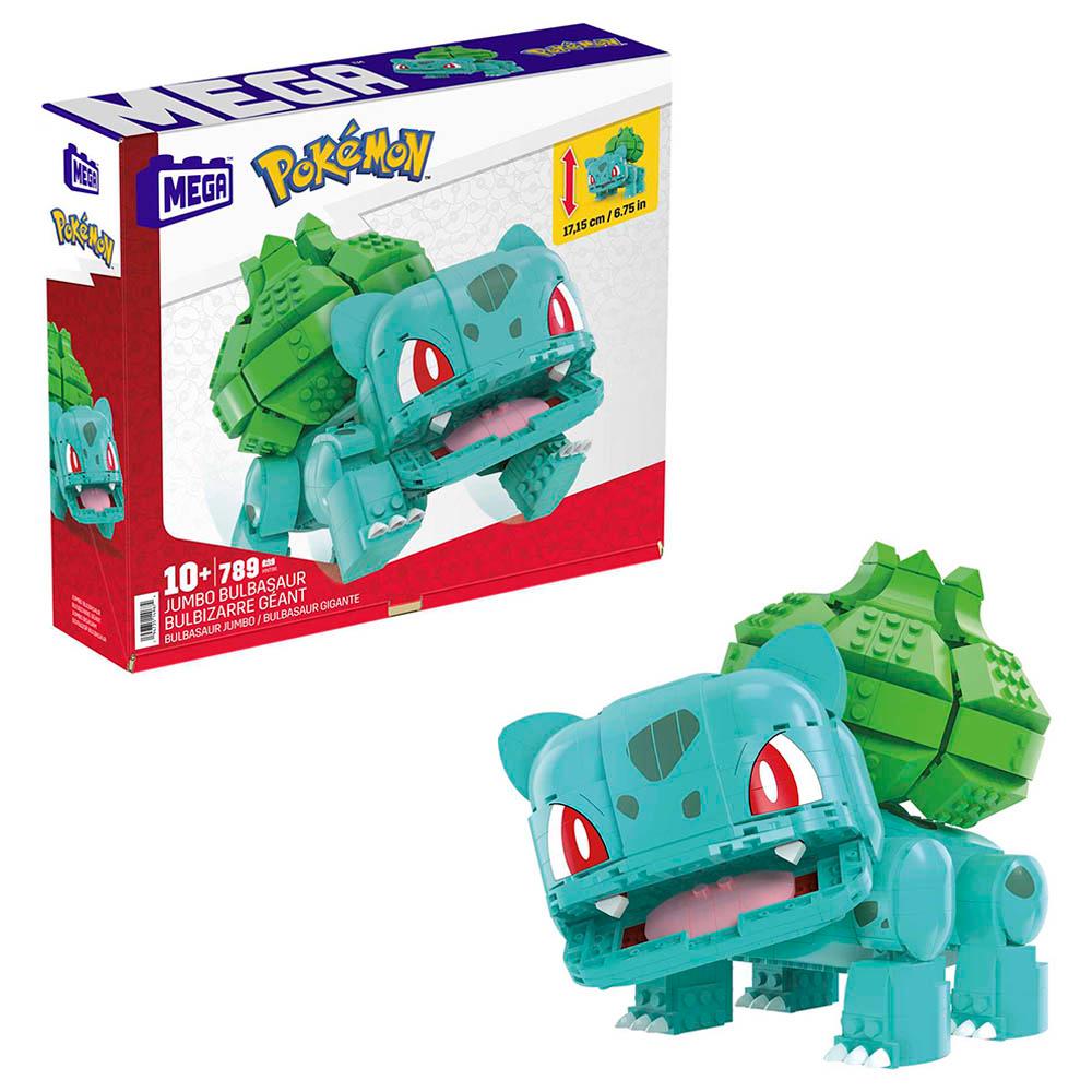 Mattel Games - Mega Pokemon Playset - Jumbo Bulbasaur - 789pcs