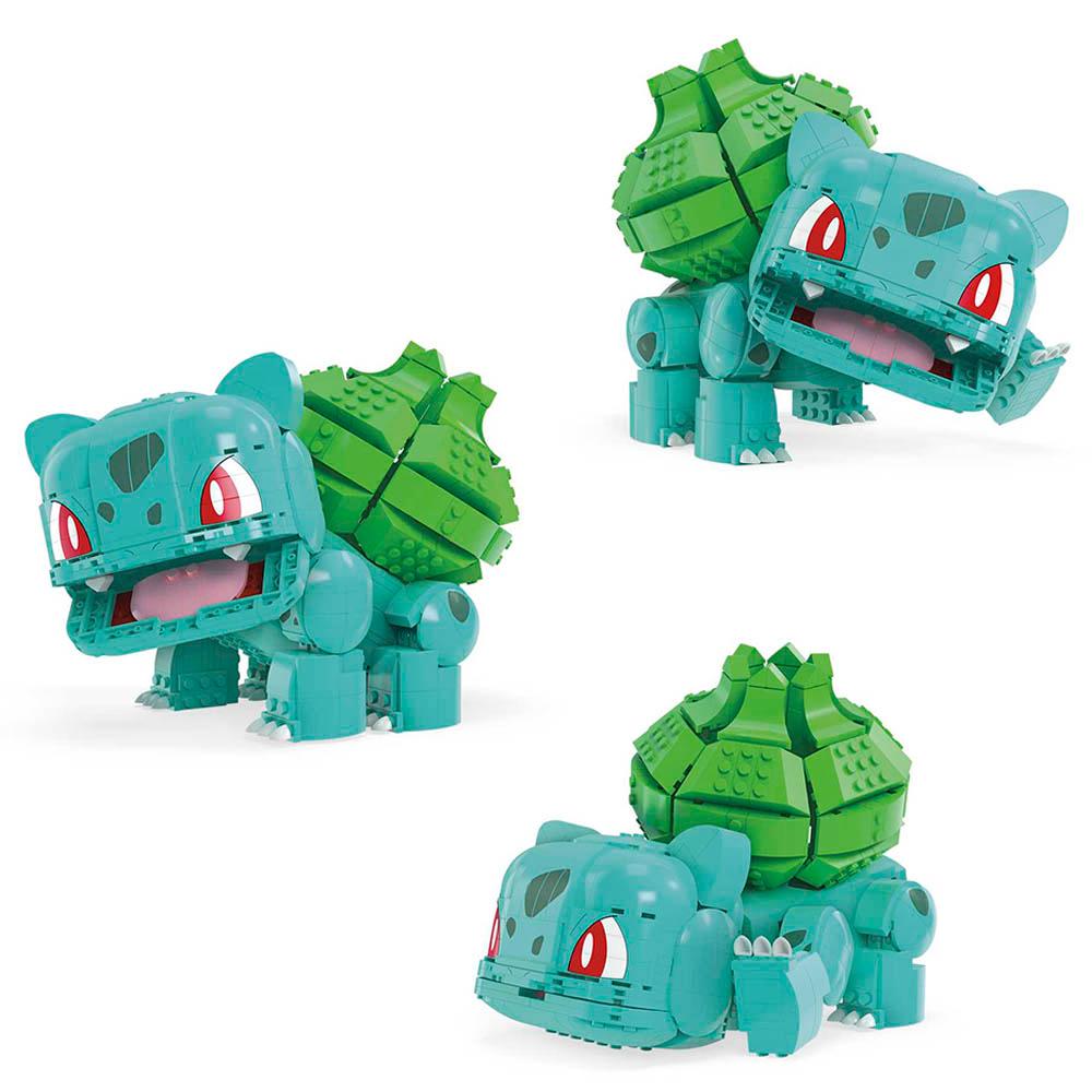 Mattel Games - Mega Pokemon Playset - Jumbo Bulbasaur - 789pcs