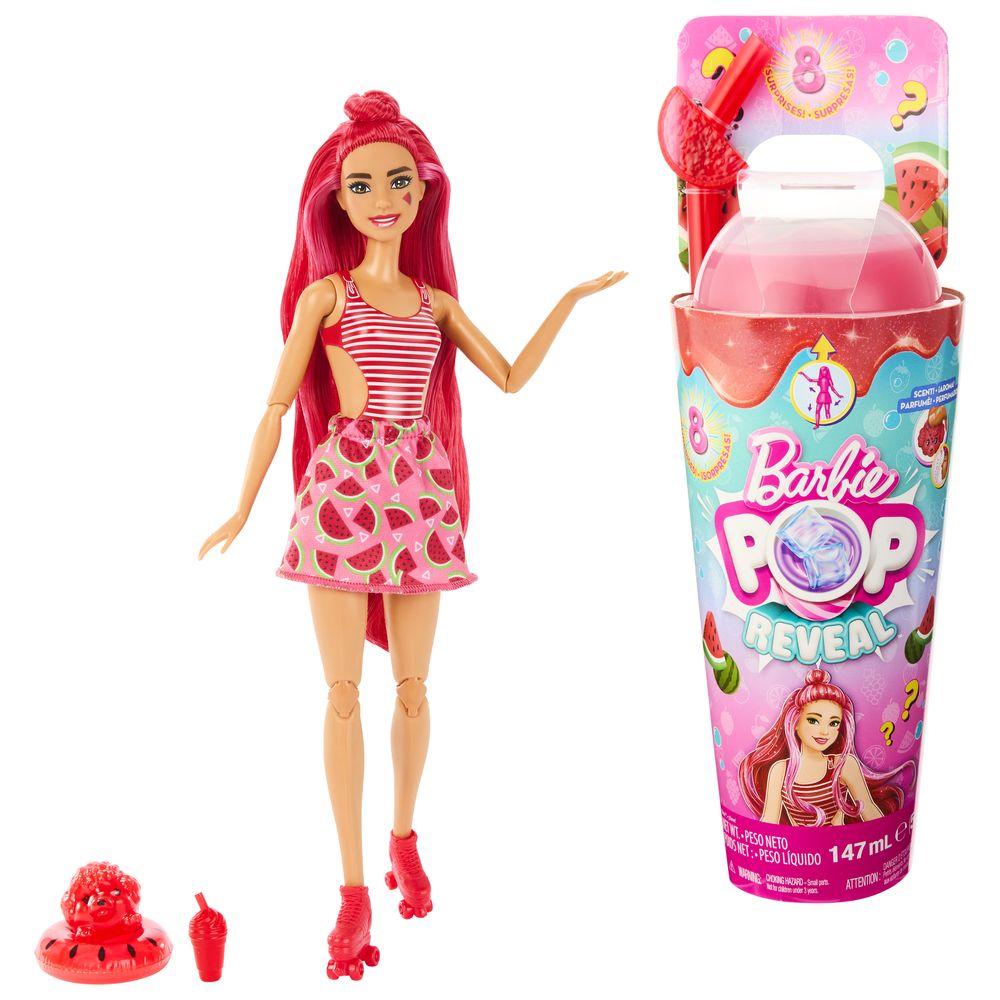 Barbie - Pop Reveal Fruit Series Doll - Watermelon Crush Theme