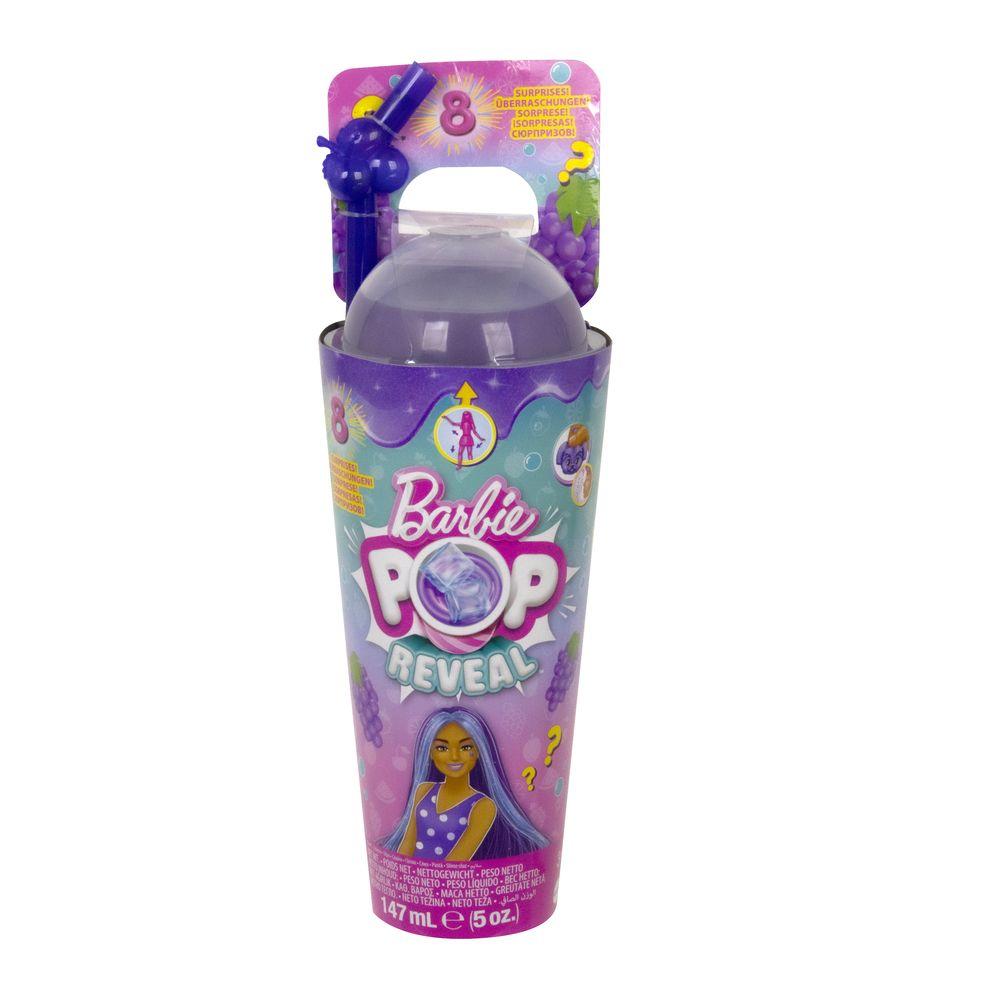 Barbie - Pop Reveal Juicy Fruit Series Doll - Grape Fruits theme