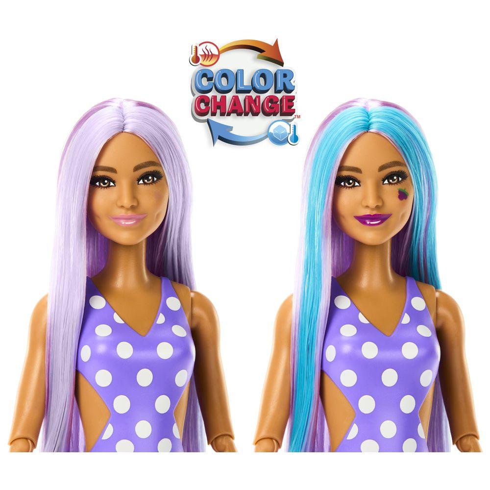 Barbie - Pop Reveal Juicy Fruit Series Doll - Grape Fruits theme