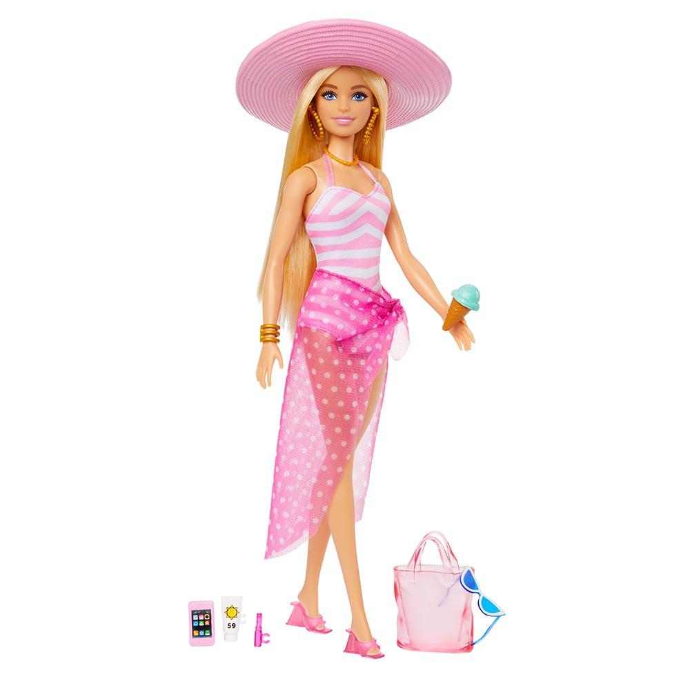 Barbie - Beach Doll With Piece Count